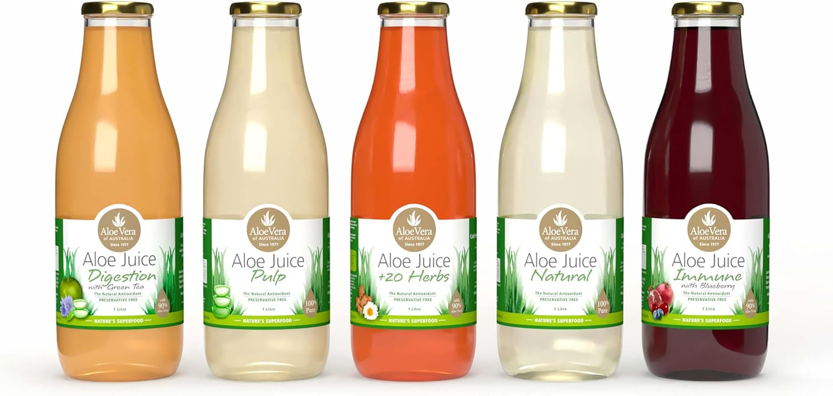 Aloe Vera Aloe Juice for Digestion 1 Liter image number 1