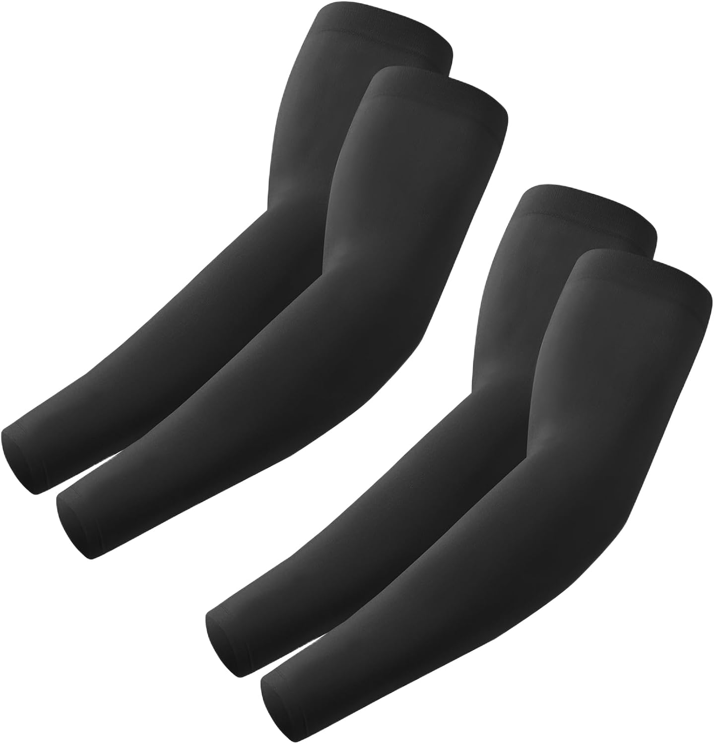 Fuinloth Arm Sleeves, Cooling UV Sun Protection Sports Gaming Compression for Men/Women