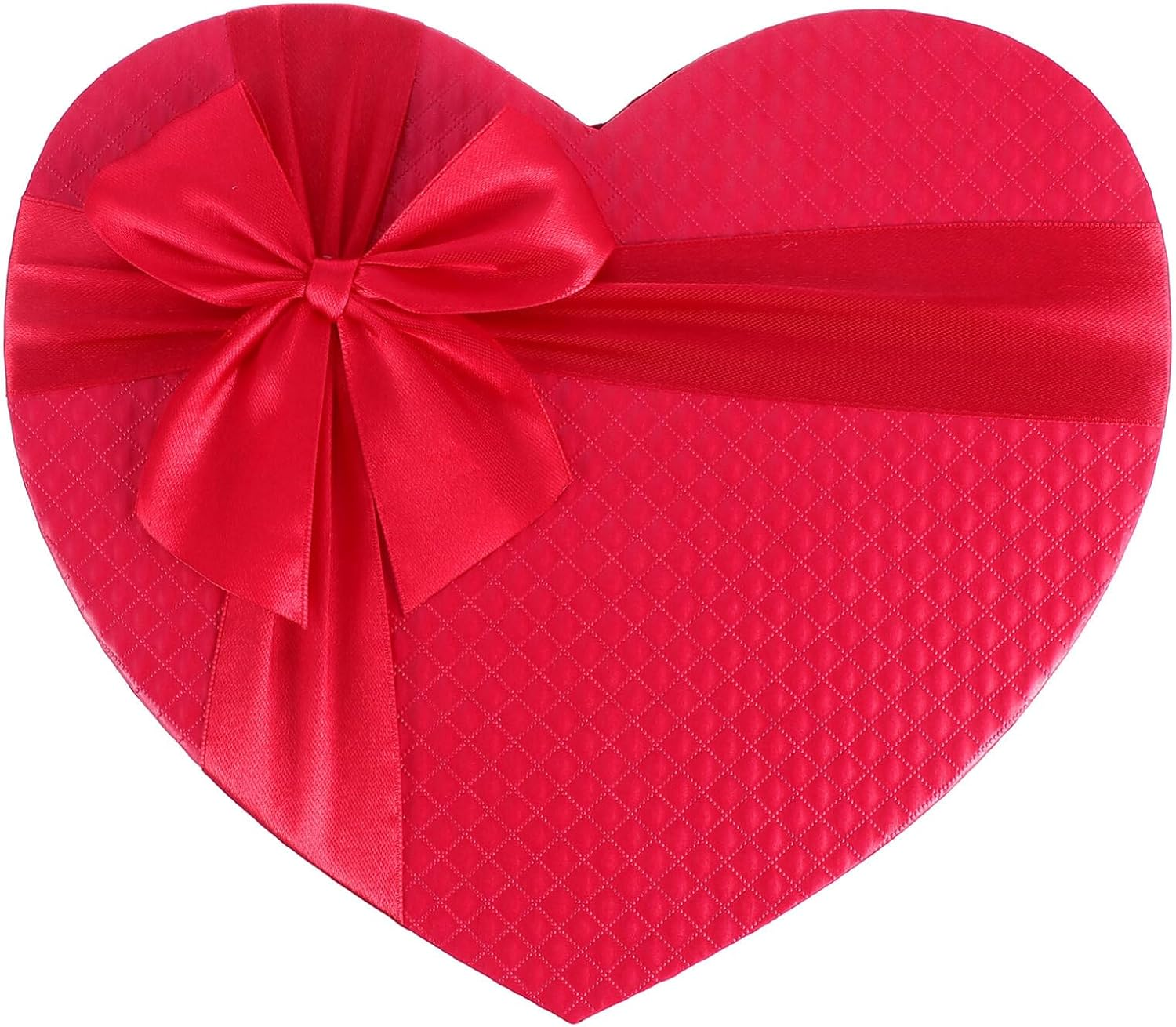 PACKOVE Heart Shape Packaging Boxes Red Heart Flower Box Heart Candy Box Heart Present Box Valentines Boxes Present Wrapping image number 1