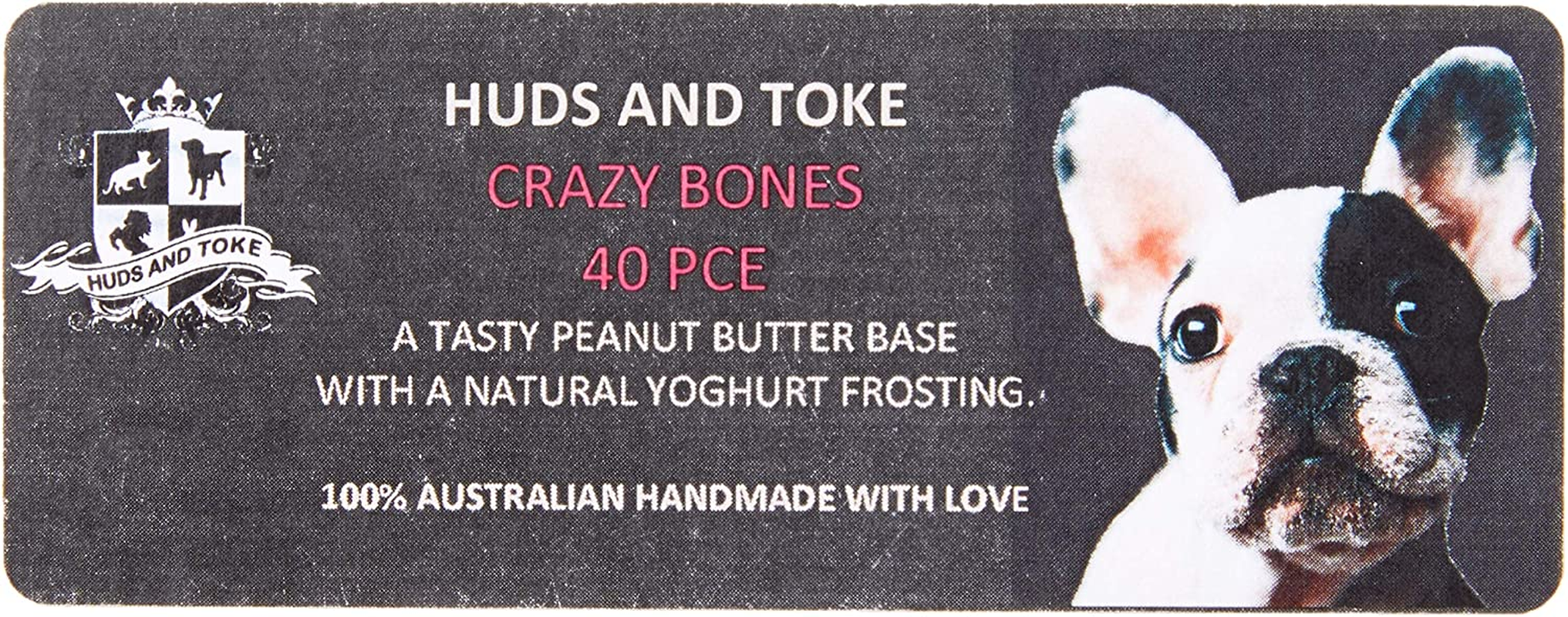 Huds & Toke Dog Treats, 40 Count, 0.4 Kilograms image number 2