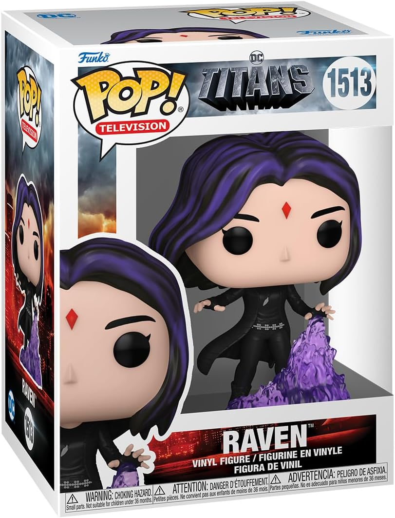 FUNKO POP! TELEVISION: DC Titans S1 - Raven image number 3