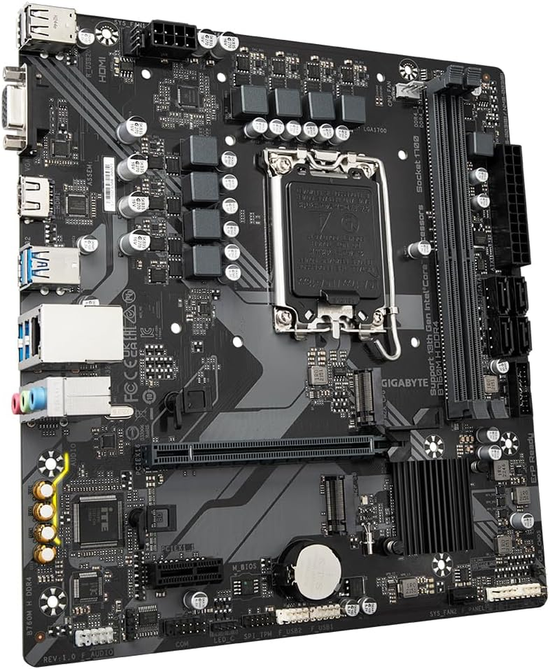 Gigabyte B760M H DDR4 Intel LGA 1700 M-Atx Motherboard image number 4