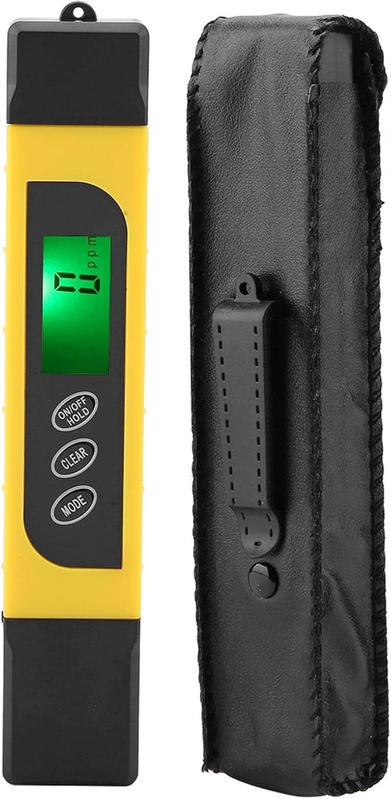 Water Testing Tool, Water Quality 0-4999PPM 3 in 1 TDS Purity Meter Digital for Water Conductivity image number 4