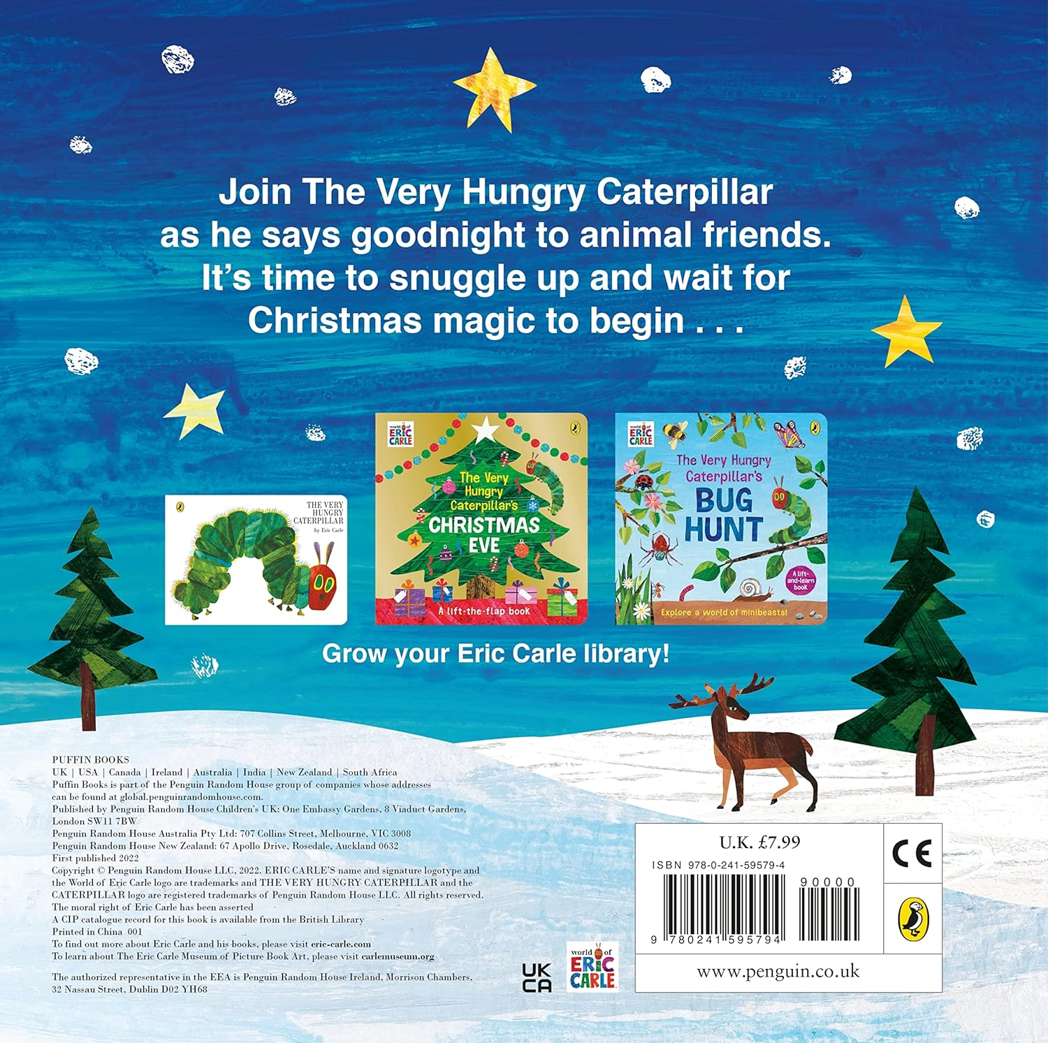 The Very Hungry Caterpillar'S Night before Christmas image number 1