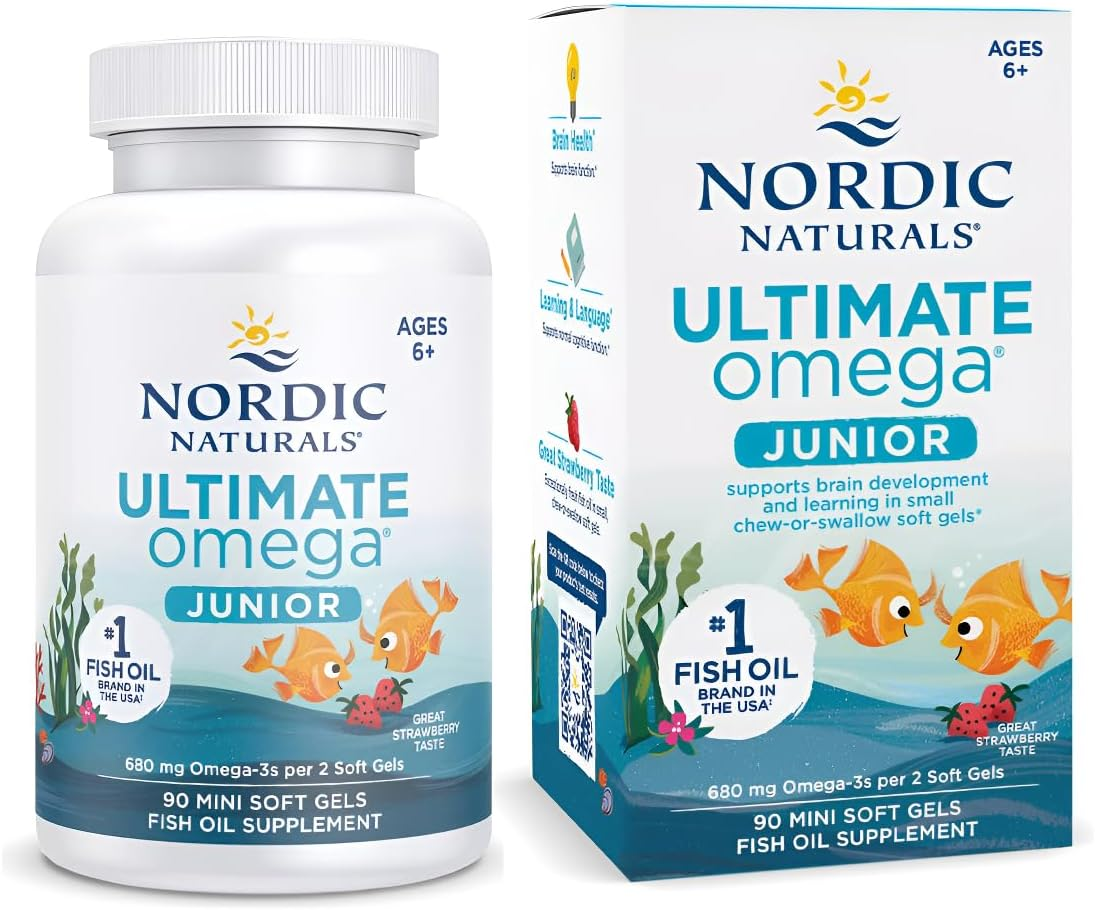 Nordic Naturals Ultimate Omega Junior 90 Ct Strawberry image number 5