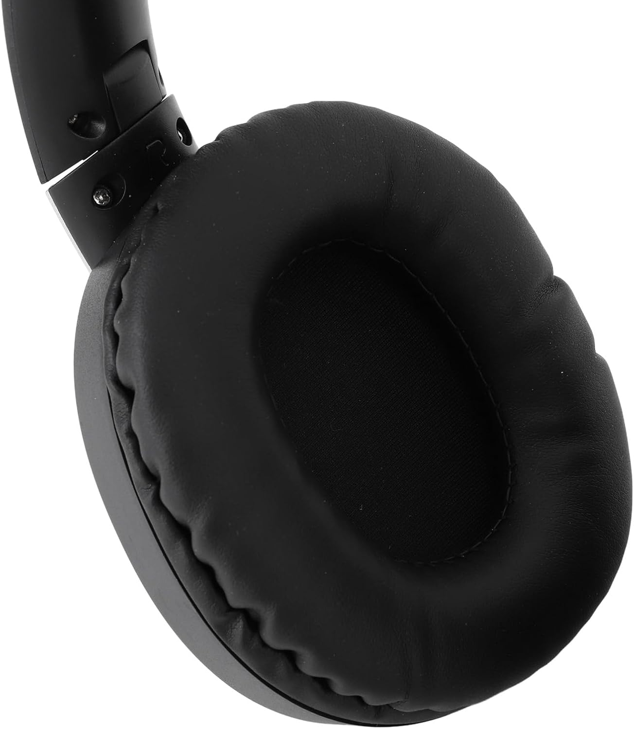 Wireless Gaming Headset with Detachable Microphone, RGB Light Noise Canceling Bluetooth Headphones, 400Mah Full Wrap around over Ear Headphones, for Laptop Computer (Black) - Black image number 3