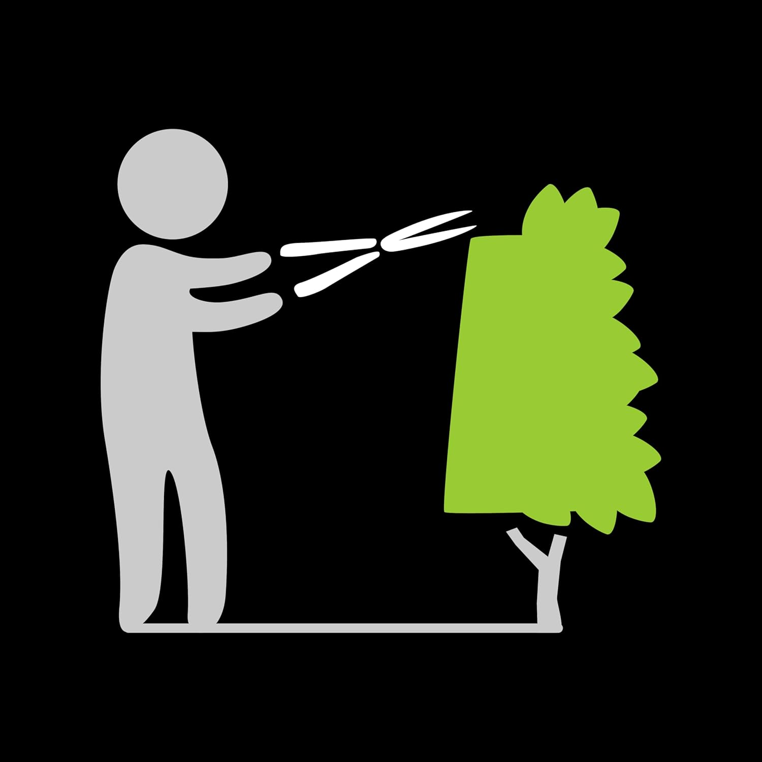 Fiskars 391911-1002 Power Lever 8-Inch Hedge Shears Black/Orange image number 5