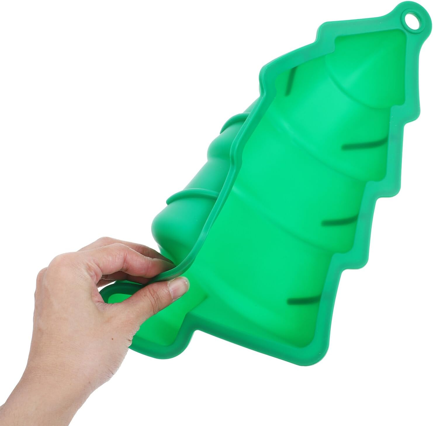Christmas Tree Cake Pan Silicone Baking Mold Non-Stick Easy for Festive Decor