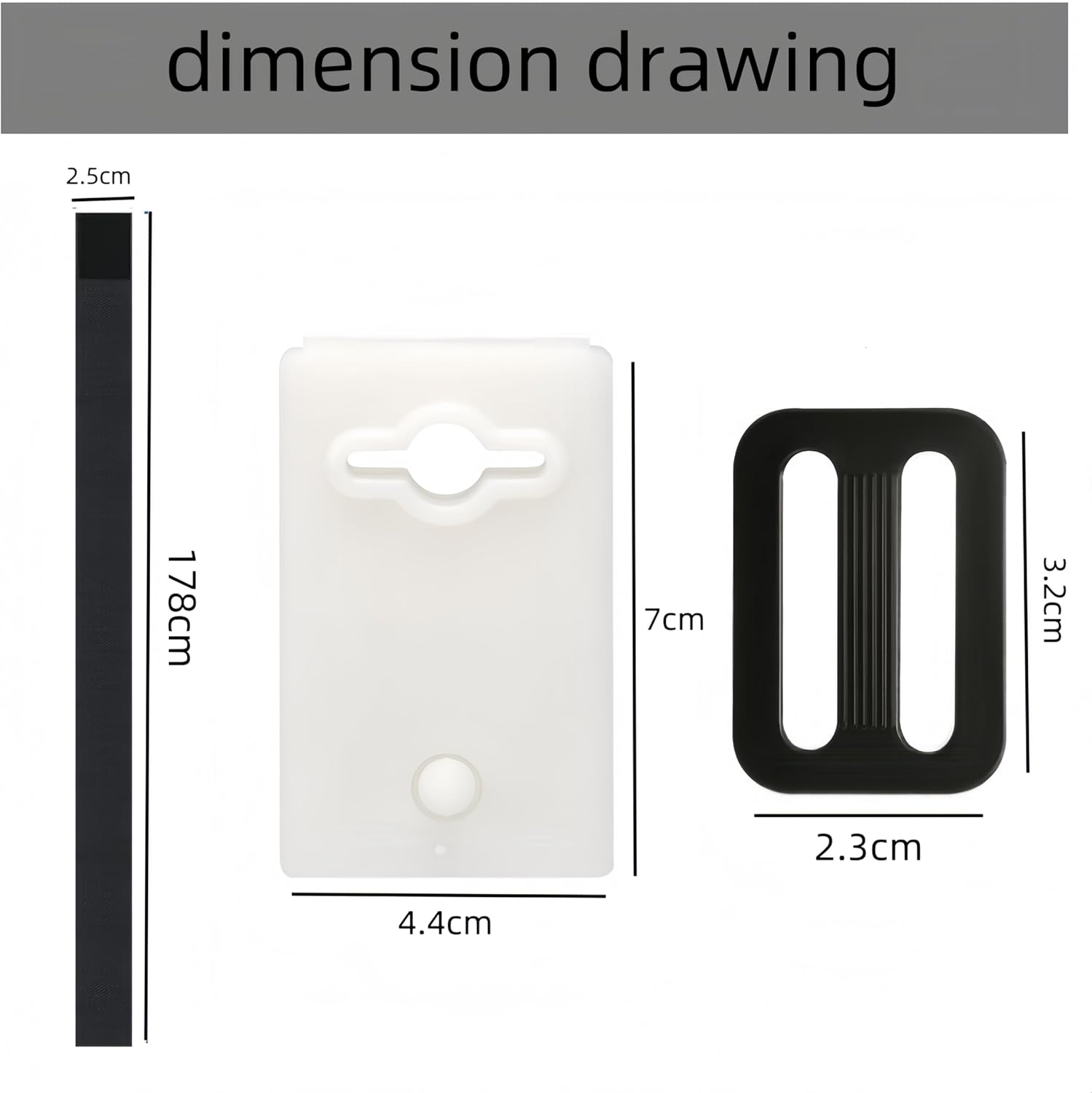 Pool Solar Cover Reel Attachment Kit, 8Pcs Solar Reel Plate Buckle, Swimming Pool Cover Roller Attachment Straps Gear Belt Kit for Inground Pools (Black) image number 1