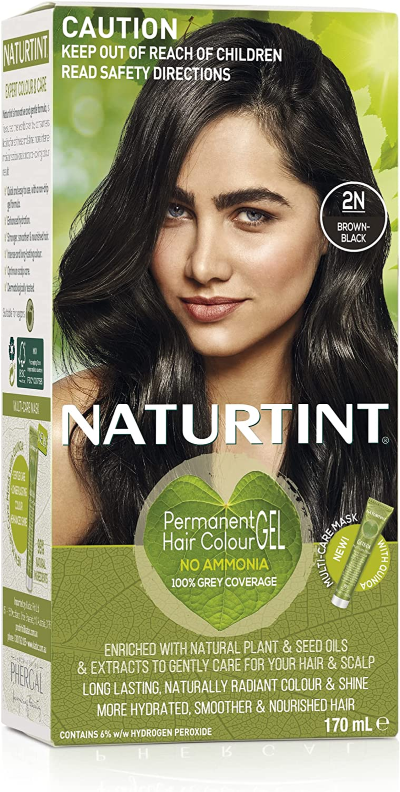 Naturtint Permanent Hair Colour, Natural Chestnut 4N