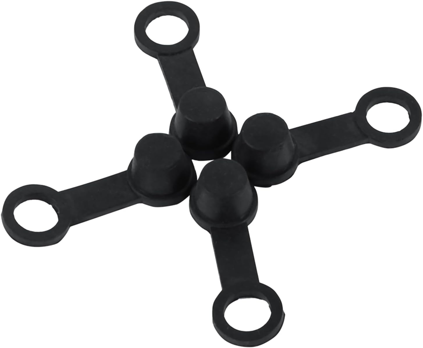 Dust Cover Replacement, Brake Bleed Nipple Cover, Black for Cars Motorcycle image number 4