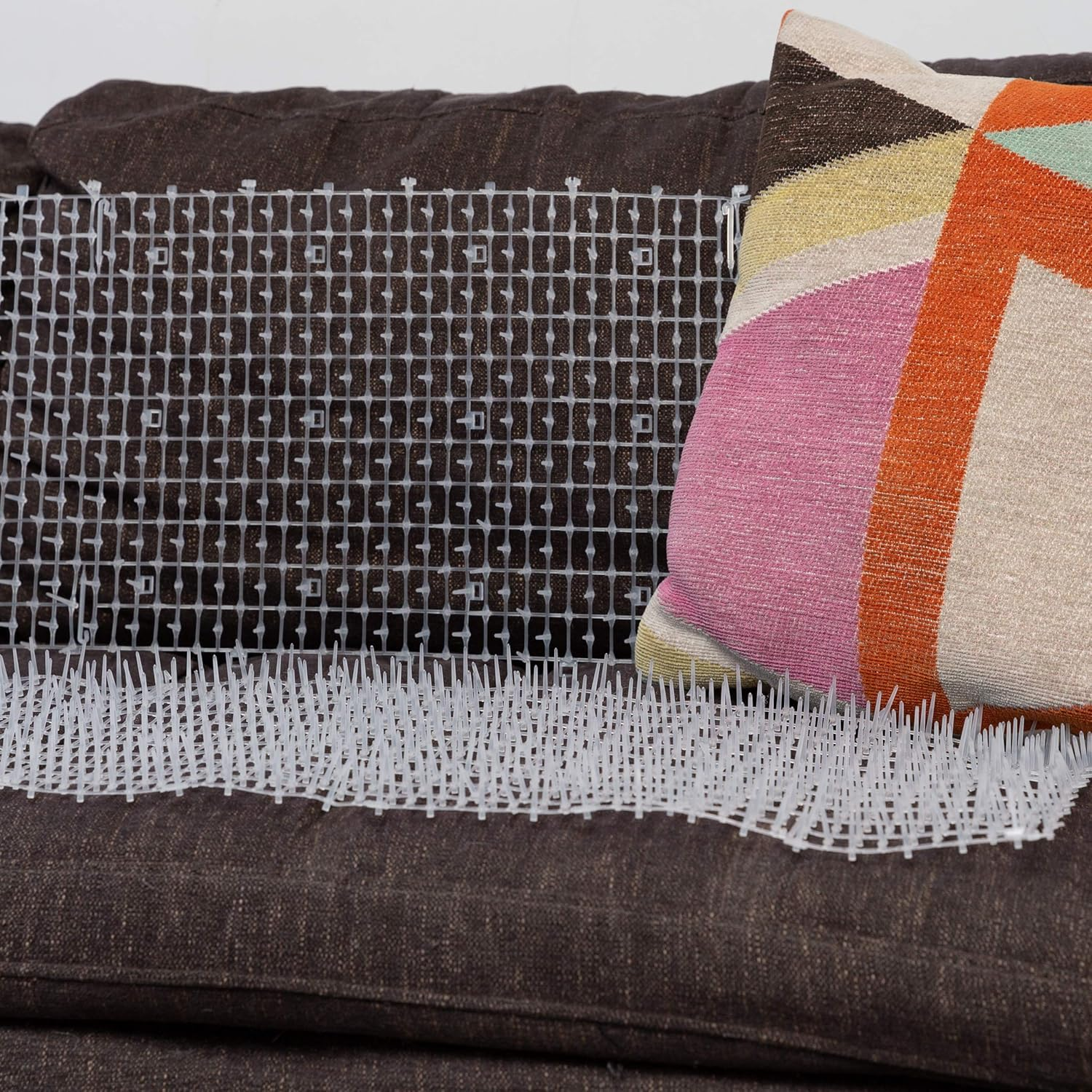 Extra Wide Dog Scat Roll - Plastic Pet Training Mat - 6.5 Ft, 17.5 in - Keep Dogs off Couch - Cat Spike Mat - Cat Deterrent image number 1