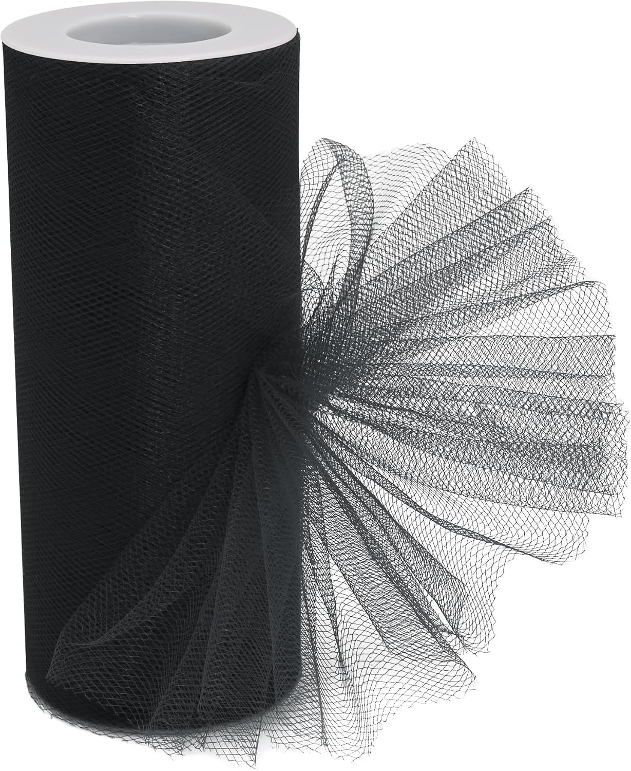 Royal Blue Tulle Fabric Roll - 6 Inch X 25 Yards Tulle Ribbon for Gift Wrapping DIY Crafts Party Decorations and Making Ponchos and More