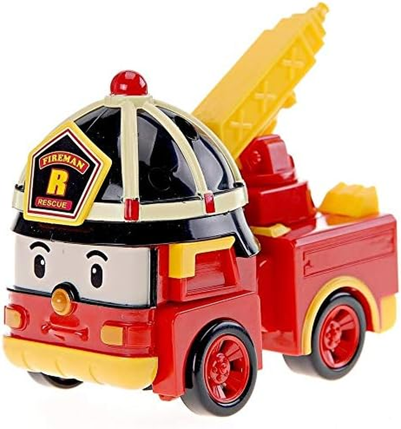 Silverlit ROBOCAR Poli 54208 Roy by Transformable Figure, Robot or Car, 10 Cm, Red, from 3 Years, Medium image number 1