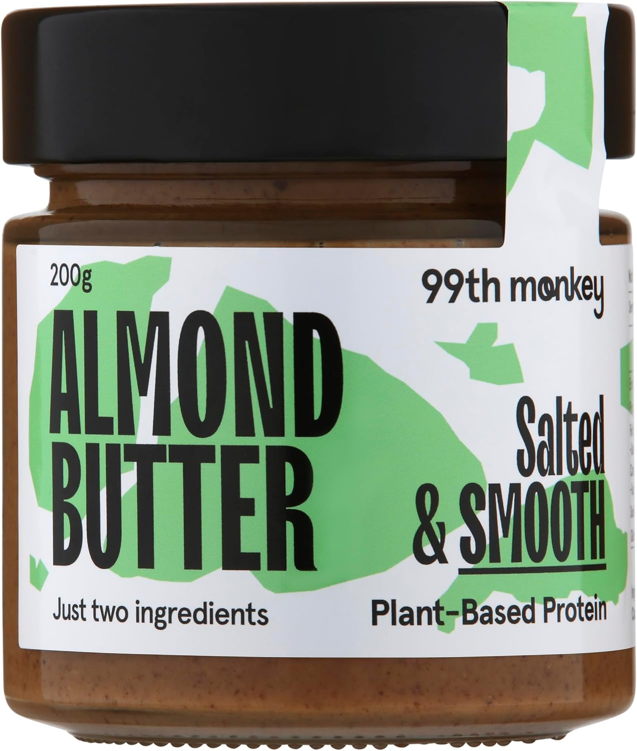 99Th Monkey Smooth Salted Almond Butter 200G image number 2