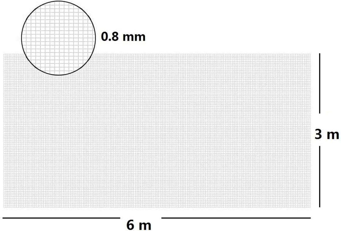 Lordap Bug Insect Garden Barrier Netting Plant Cover, Thicken Mosquito Bird Screen Hunting Blind Garden Mesh Net for Protect Plant Fruits Flower (3 X 6M) image number 4
