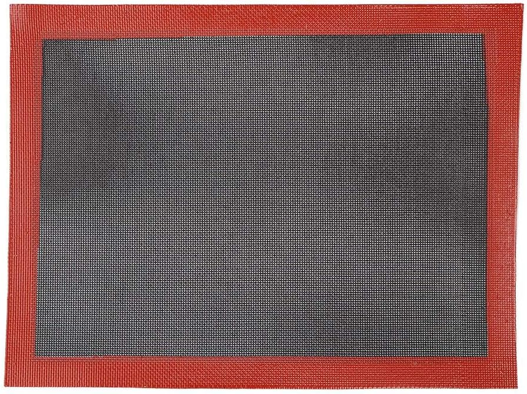 Breathable Baking Mat, Bread Baking Mat Silicone Perforated Silicon Liner Baking Mesh, Non-Stick for Eclair European Bread