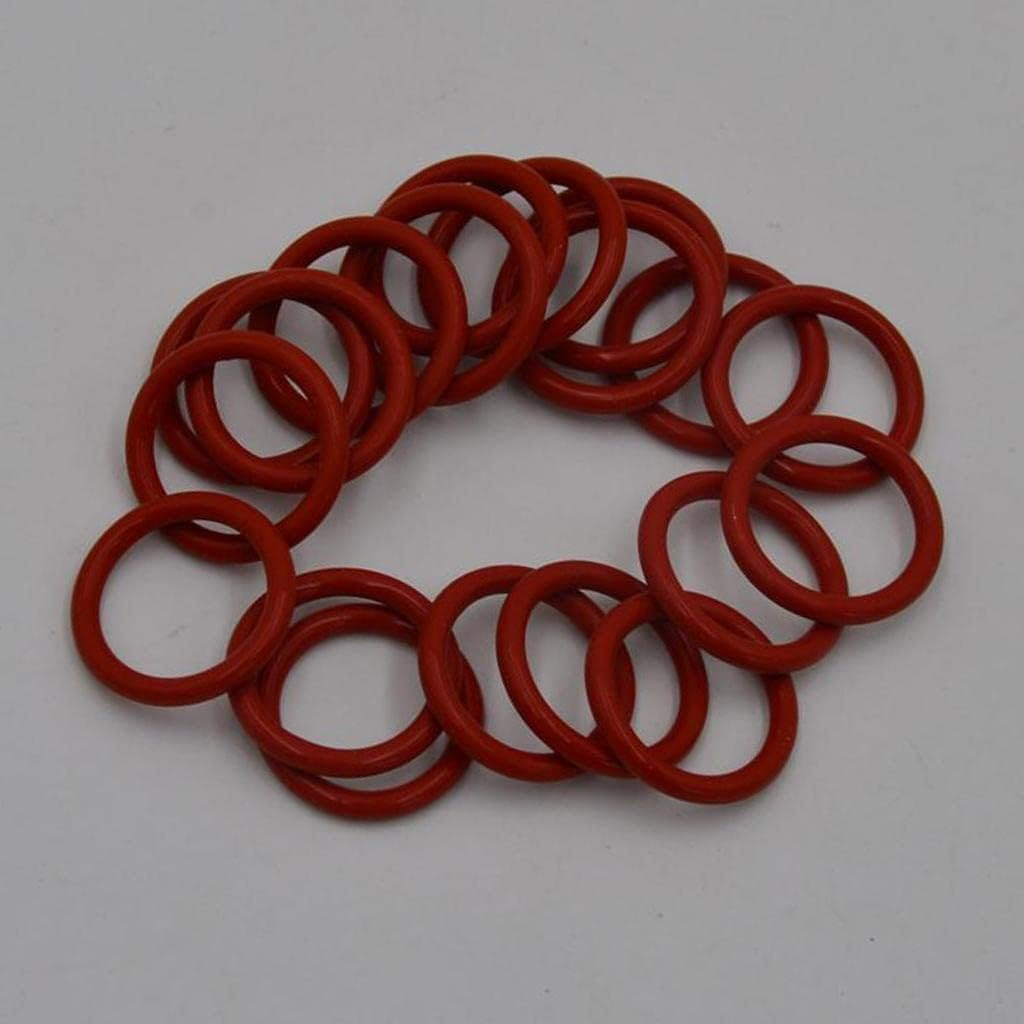 20X O-Rings Tube Damper Silicone Rings for 12AX7 12AU7 image number 1
