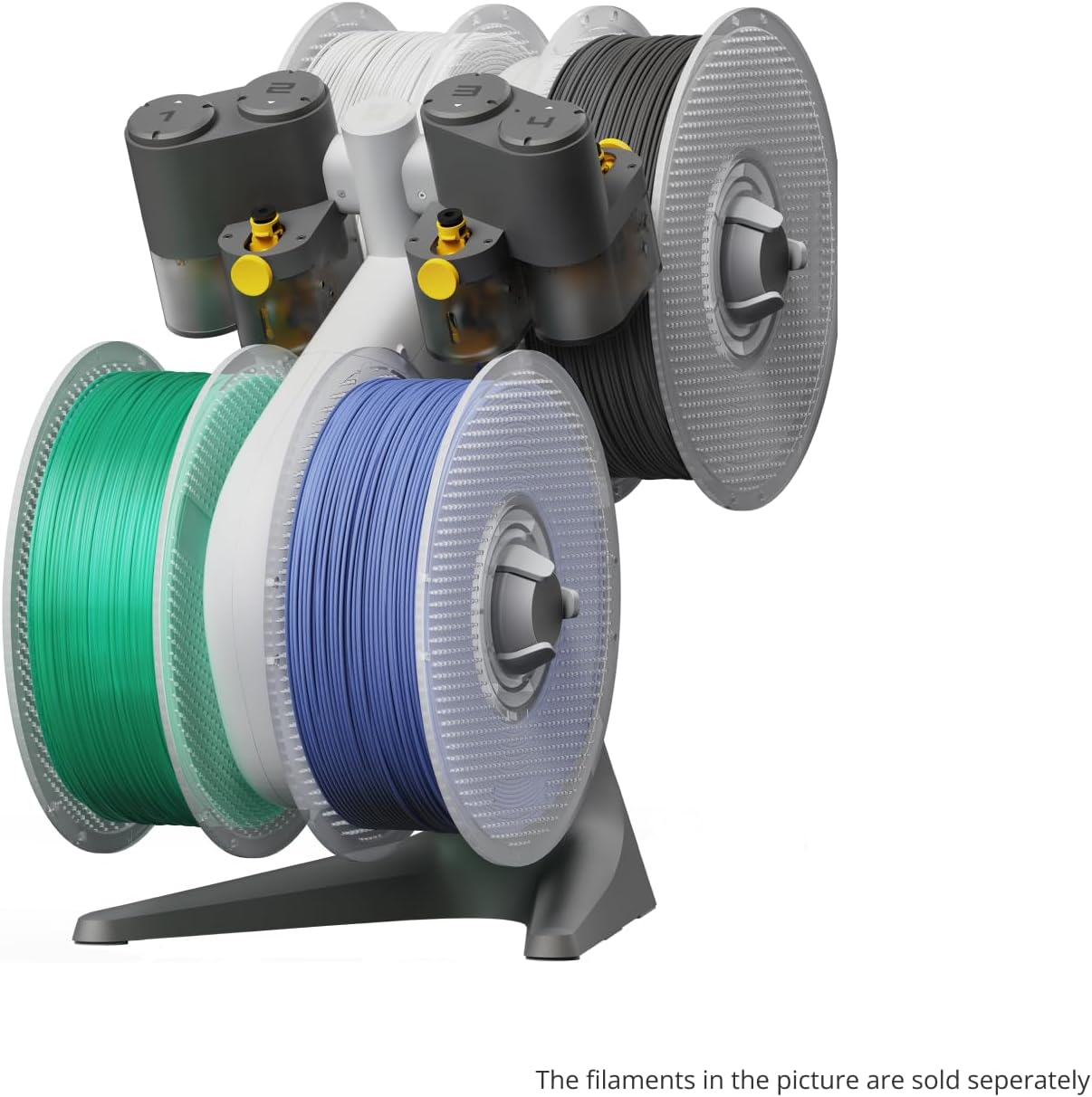 Bambu Lab AMS Lite-Automatic Material System, Multi-Color/Multi-Material Capability, Auto Filament Backup&Worry-Free Printing, RFID Filament Sync, Compatible with Bambu Lab A1 Series 3D Printer image number 5