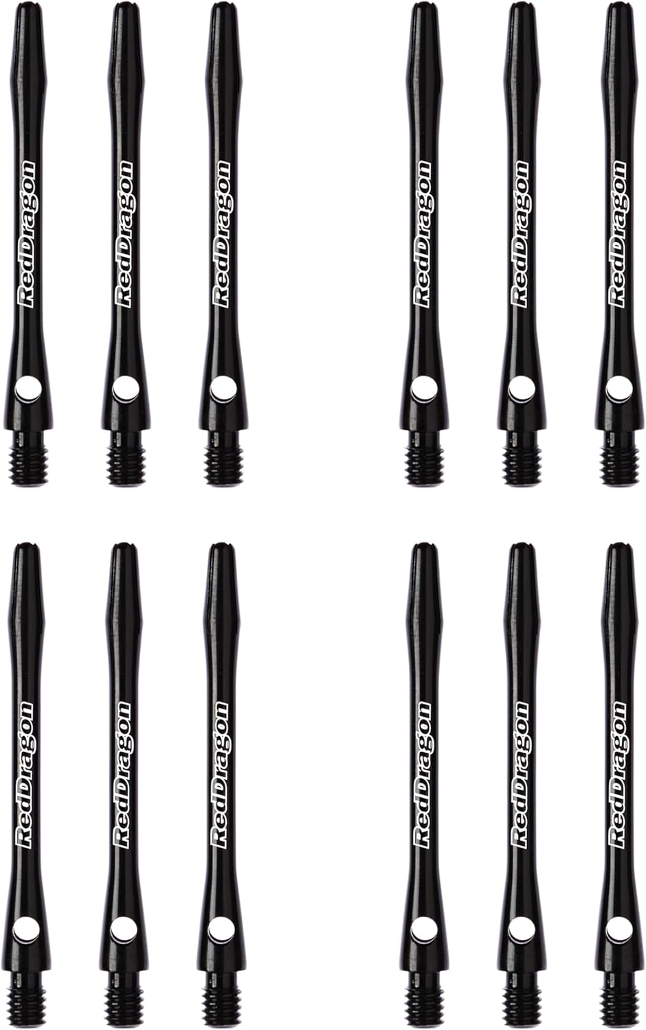Red Dragon Aluminium Medium Dart Shafts (4 Sets per Pack) image number 2