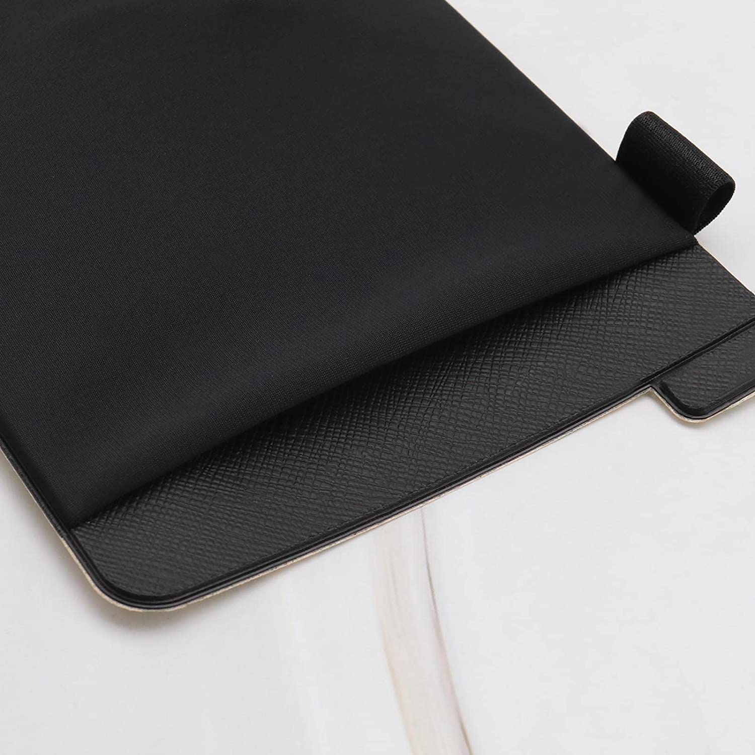 Emsea 2PCS Self-Adhesive Pouch Holders Portable Carrying Case Storage Pockets Laptop Organizers for External Hard Drive Stylus Pens Wireless Mouse Cables Earphones image number 2