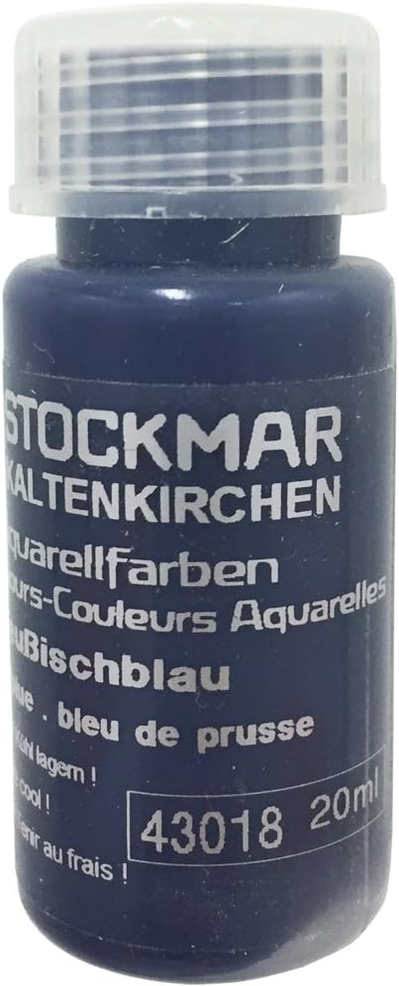 Stockmar Watercolor Paint: Prussian Blue, 20 Milliliter image number 1