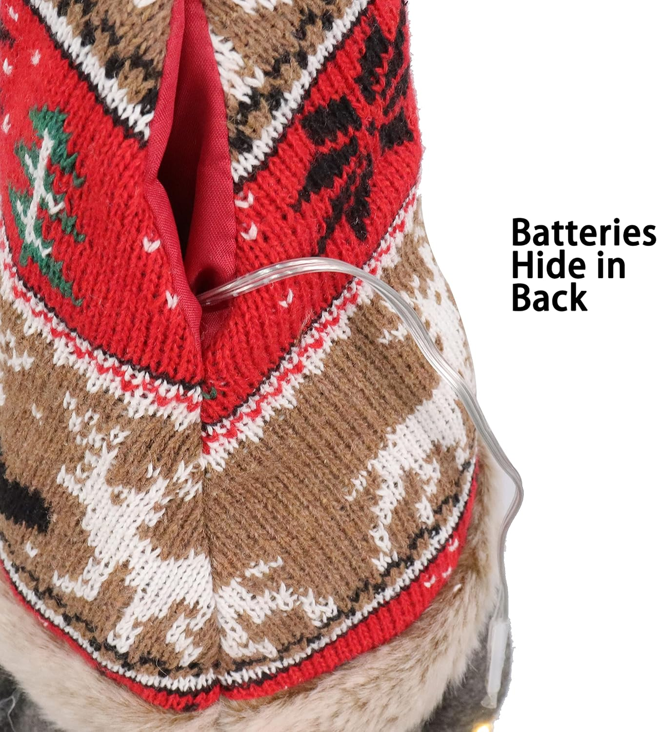 Christmas Tree Topper, Gnome Christmas Decoration, Star Tree Topper, Gnome Christmas Tree Topper, Hand Made Christmas Tree Decoration image number 1