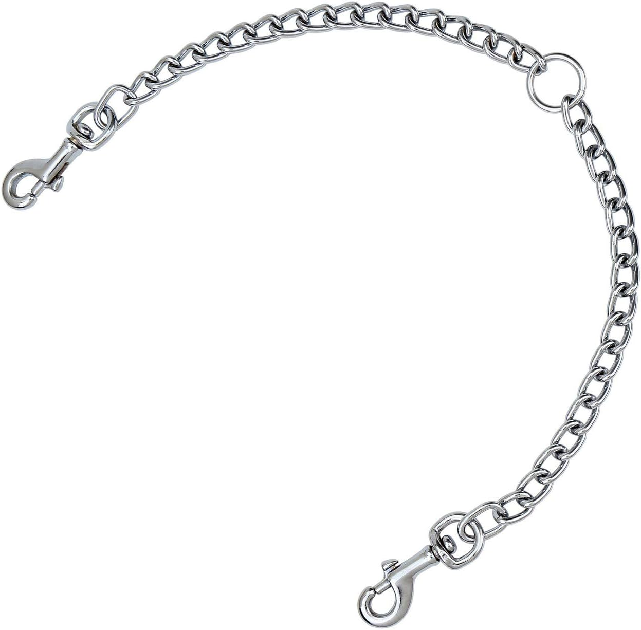 Metal Double Dog Leash for Two Dogs, Heavy Duty Metal Dog Leash, Chew Proof Tangle Free Dual Pet Extension Splitter Lead for Small Large & Medium Size Dogs image number 2