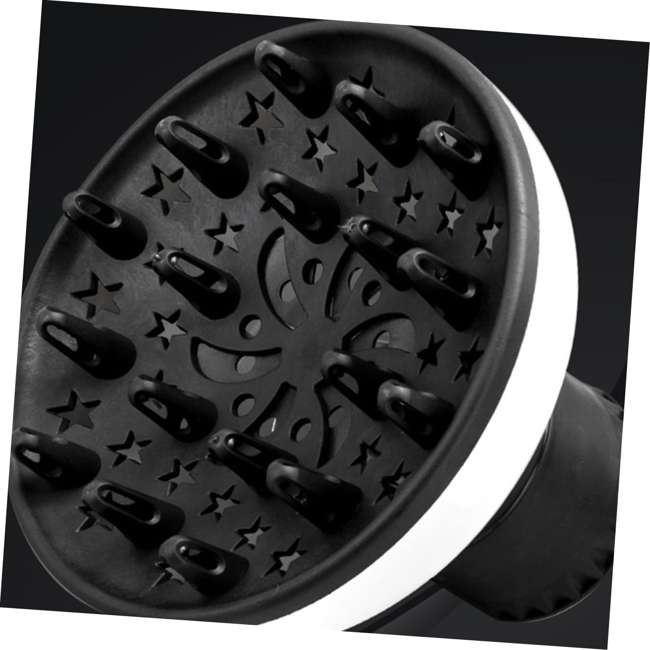 SAFIGLE Hair Dryer Nozzle Styling Hair Diffuser Attachment for Blow Dry Brush for Home and Salon Use image number 4