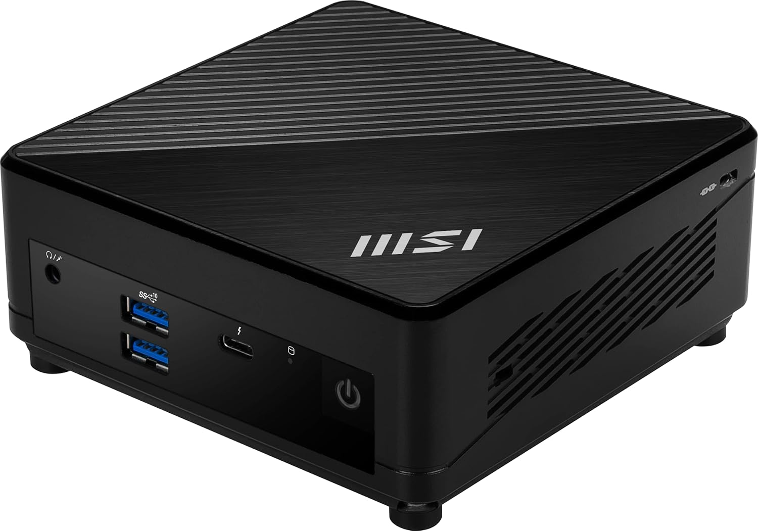 MSI Cubi 5 12M-026AU Business NUC Mini PC, Intel Core I7-1255U, 32GB RAM, 1TB M.2 SSD, Win11Pro, HDMI&DP, Wifi6E BT 5.2, 2Xlan, Thunderbolt4, Switch Cable, VESA, Black, 3 Year Warranty image number 4