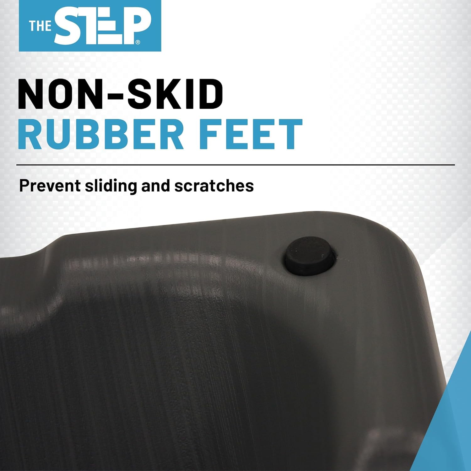 The Step (Made in USA) High Step Aerobic Platform and 4 Black Risers image number 6