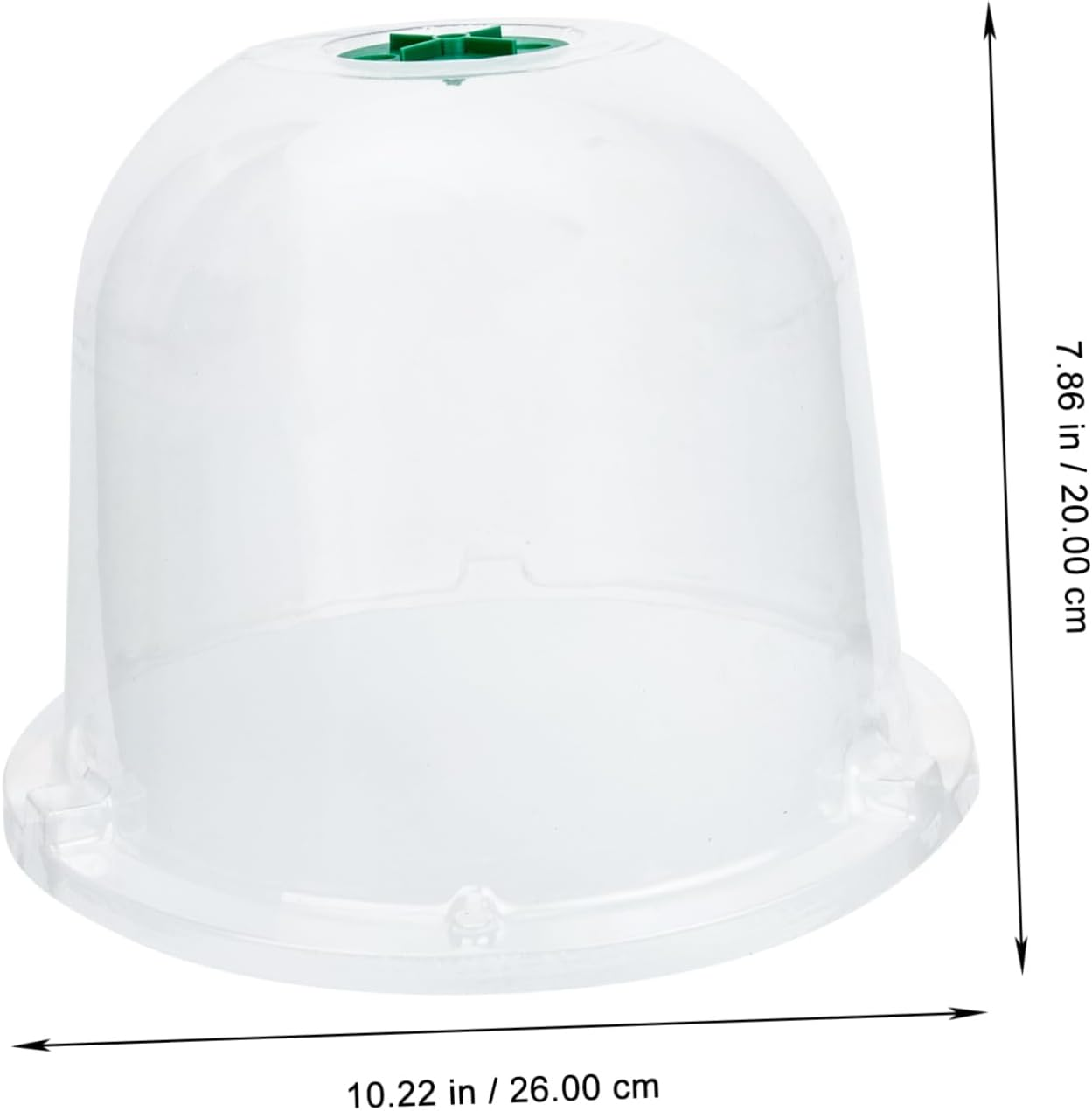 Toddmomy 5Pcs Reusable Plant Transparent Greenhouse Dome for Outdoor Plants Easy to Install for Harsh Weather Conditions image number 3