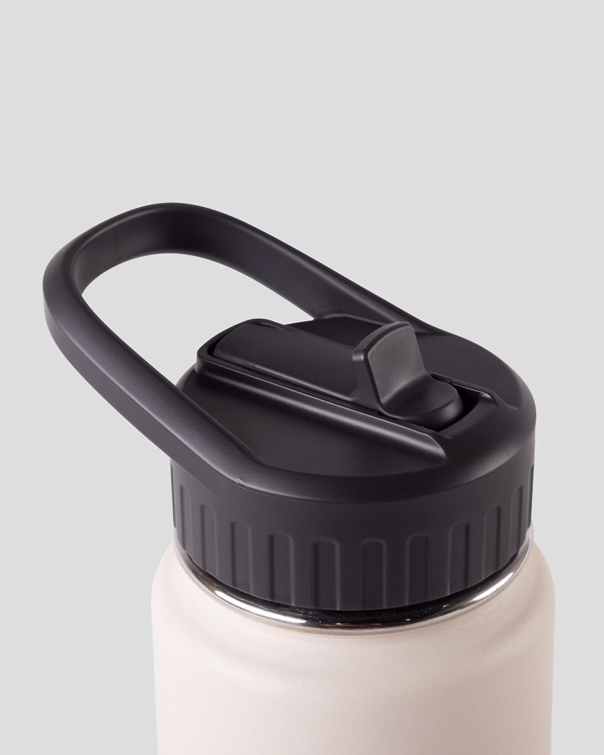 Kathmandu Straw Lid Insulated Bottle - 710 Ml Unisex Vanilla 710ML image number 4