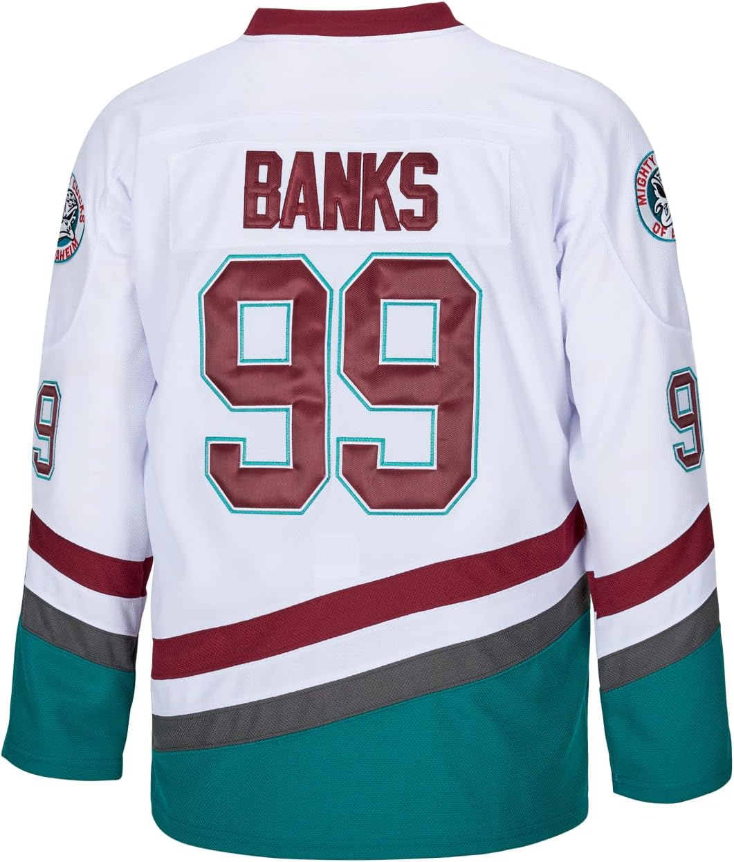 Youth Ice Hockey Jersey Charlie Conway #96 Banks #99 Mighty Ducks Movie Jersey Kids Shirts