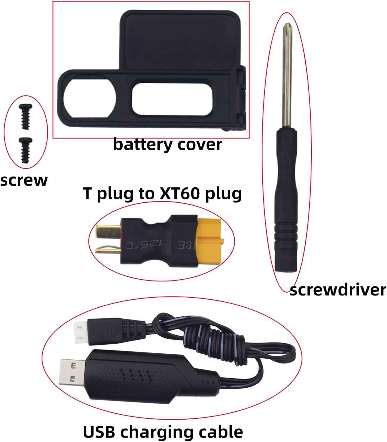 Fytoo 11.1V 2200Mah 35C 3S Lipo Battery with T Plug and USB Charging Cable Suitable for MJX H16P H16E H16GT H16BM H16PL 14301 RC Car High-Speed Drift Model Toy Car Upgrade Battery image number 2