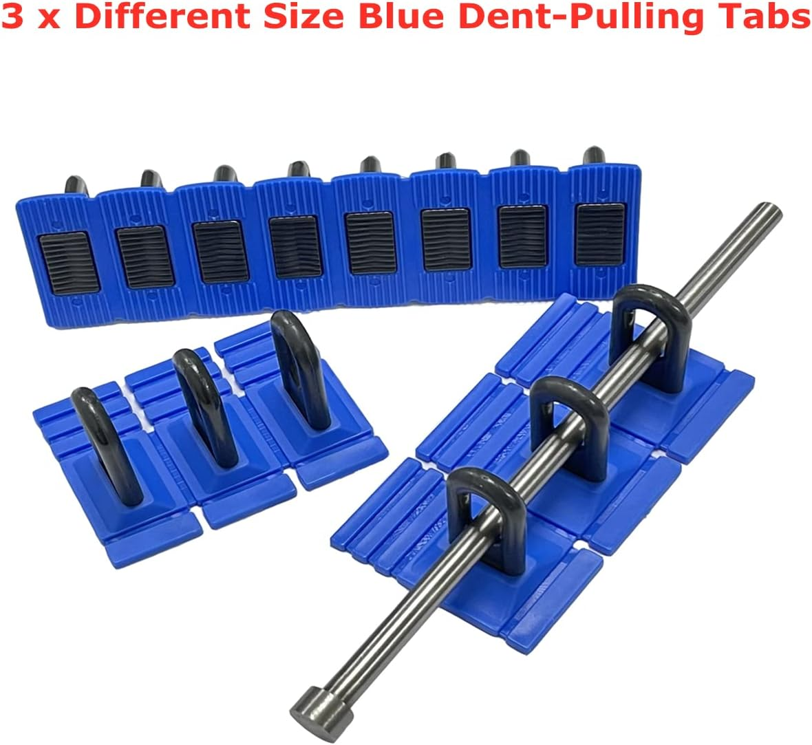 Guangsheng Paintless Dent Repair Tool Car Dent Puller Kit Heavy Duty Auto Body Dent Remover Glue Pulling Tabs Blue Pull image number 3