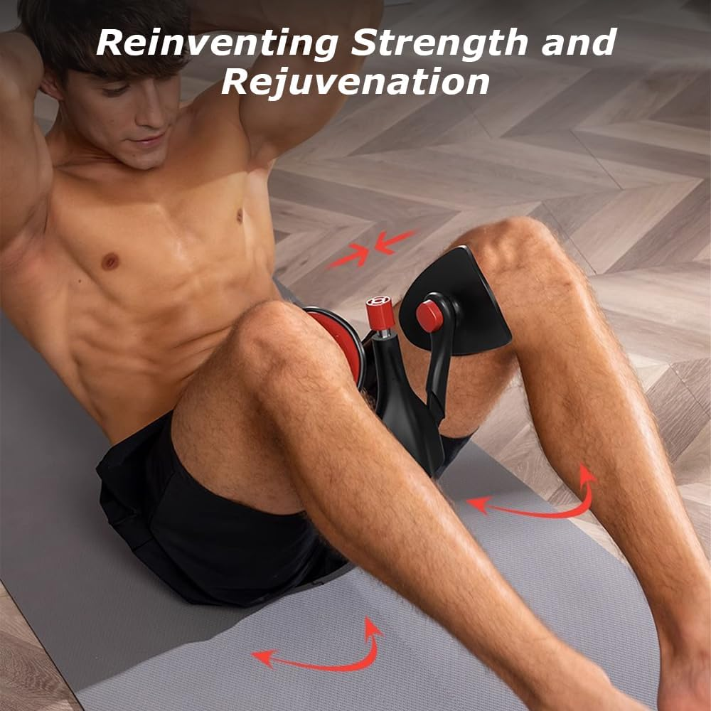 Inner Thigh Exerciser,Leg Muscle Trainer,Pelvic Floor Exerciser,Muscle Building Fitness Tool,With Leg Straps,Pelvic Floor Exerciser Kegel Trainer Thigh Toner Hip Trainer for Women Men image number 3