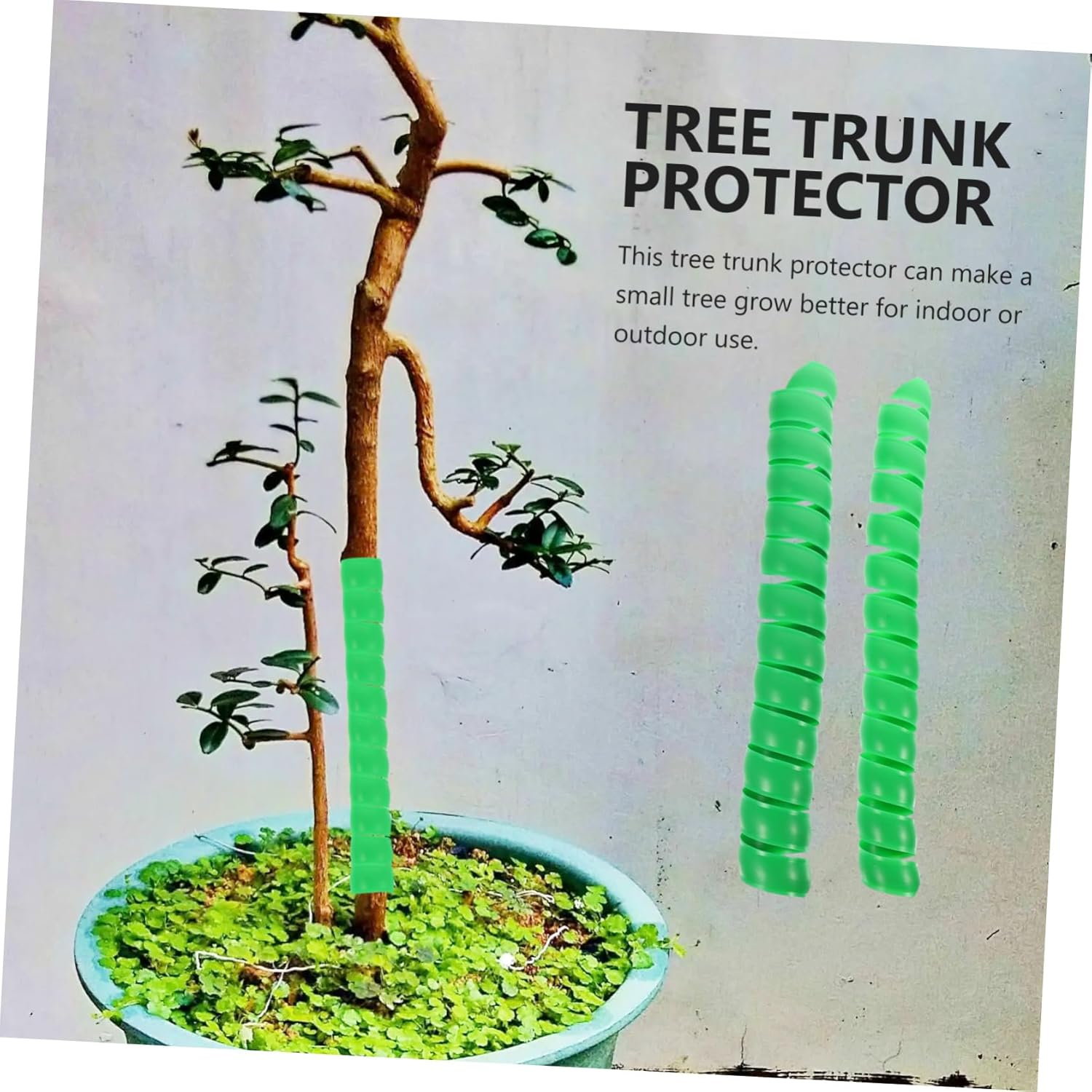 2Pcs Outdoor Tree Trunk Tubes Tree Wrap Protectors Trunk Guards for Saplings Fruit