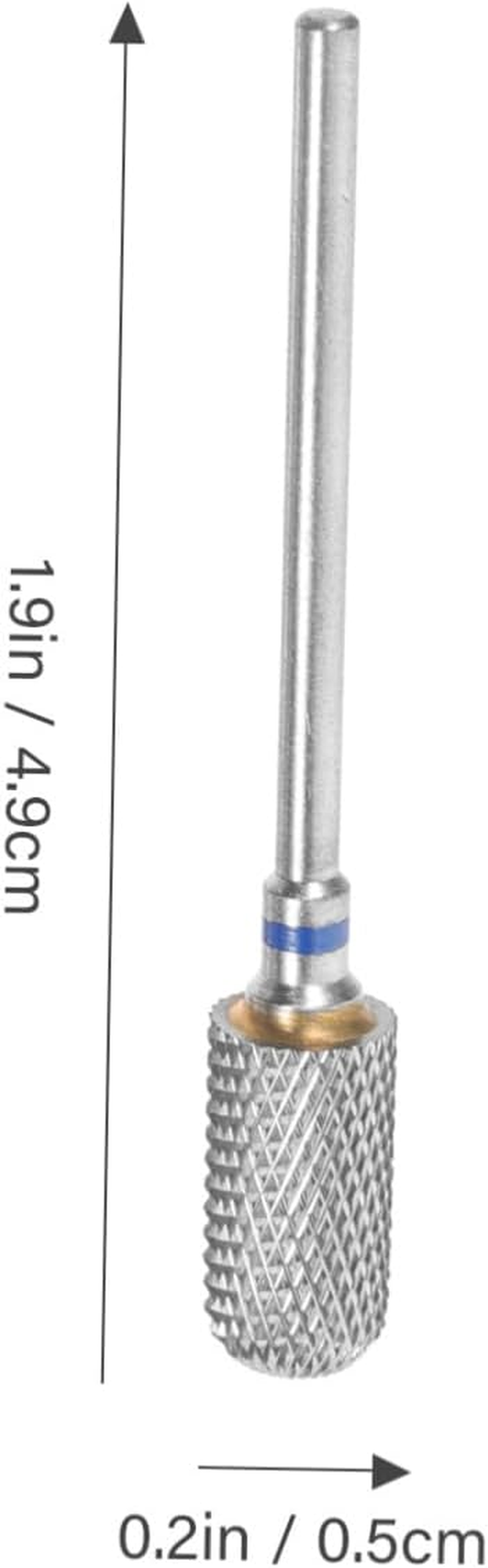 FRCOLOR Nail Removal Grinding Head Tungsten Drill Bit for Acrylic Nails Cuticle Cleaner Builder Gel Remover image number 1