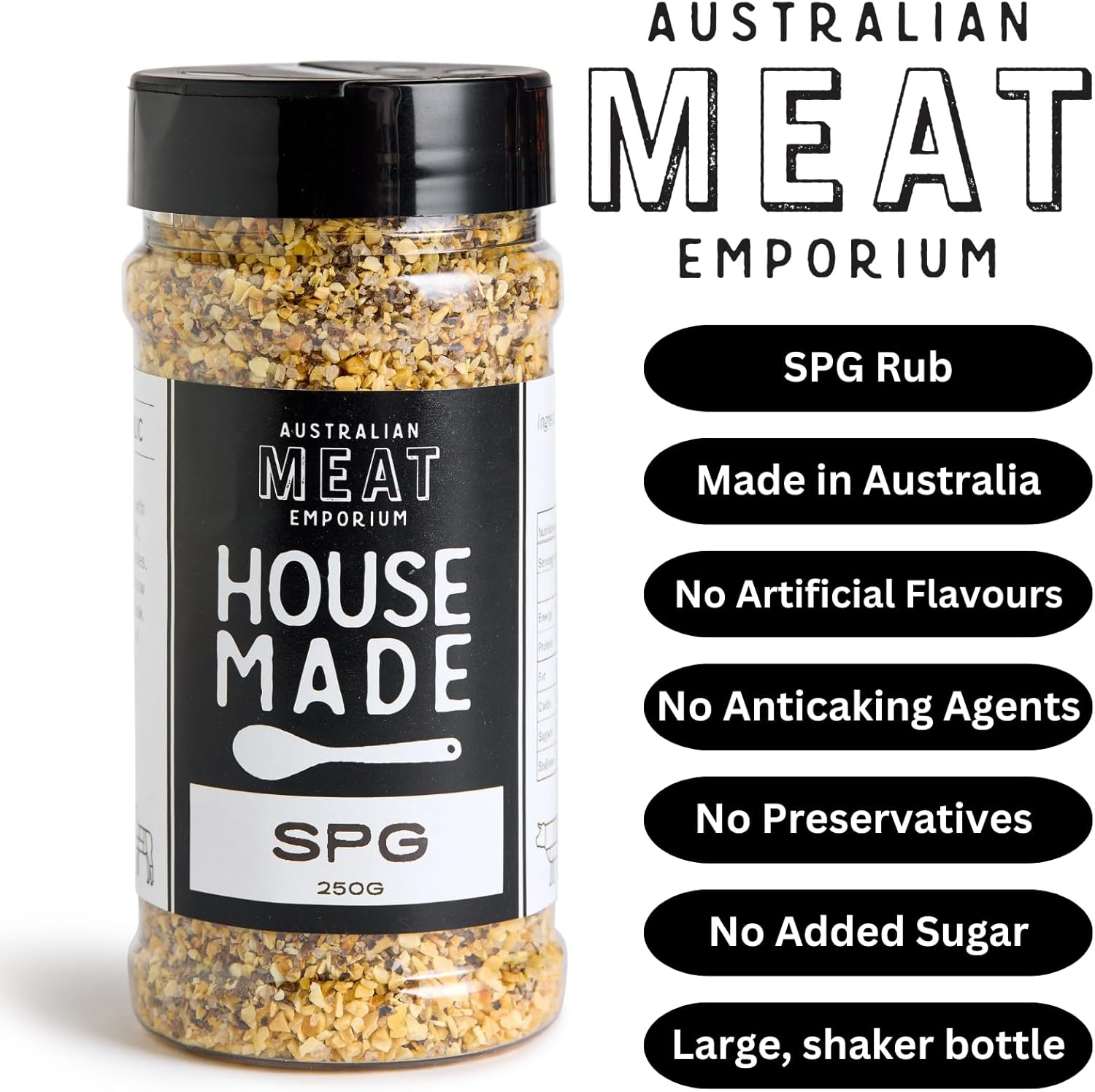Australian Meat Emporium SPG Rub (Salt, Pepper, Garlic) image number 3