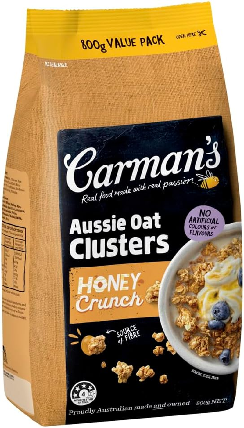 Carman'S Honey Crunch Clusters 800G image number 2