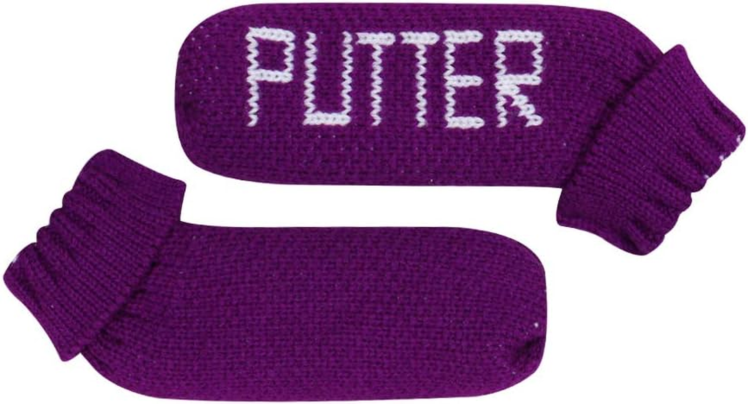 Scott Edward Blade Putter Cover Knitted, 1 Piece in Pack, Fits Golf Blade Putters Cute and Soft