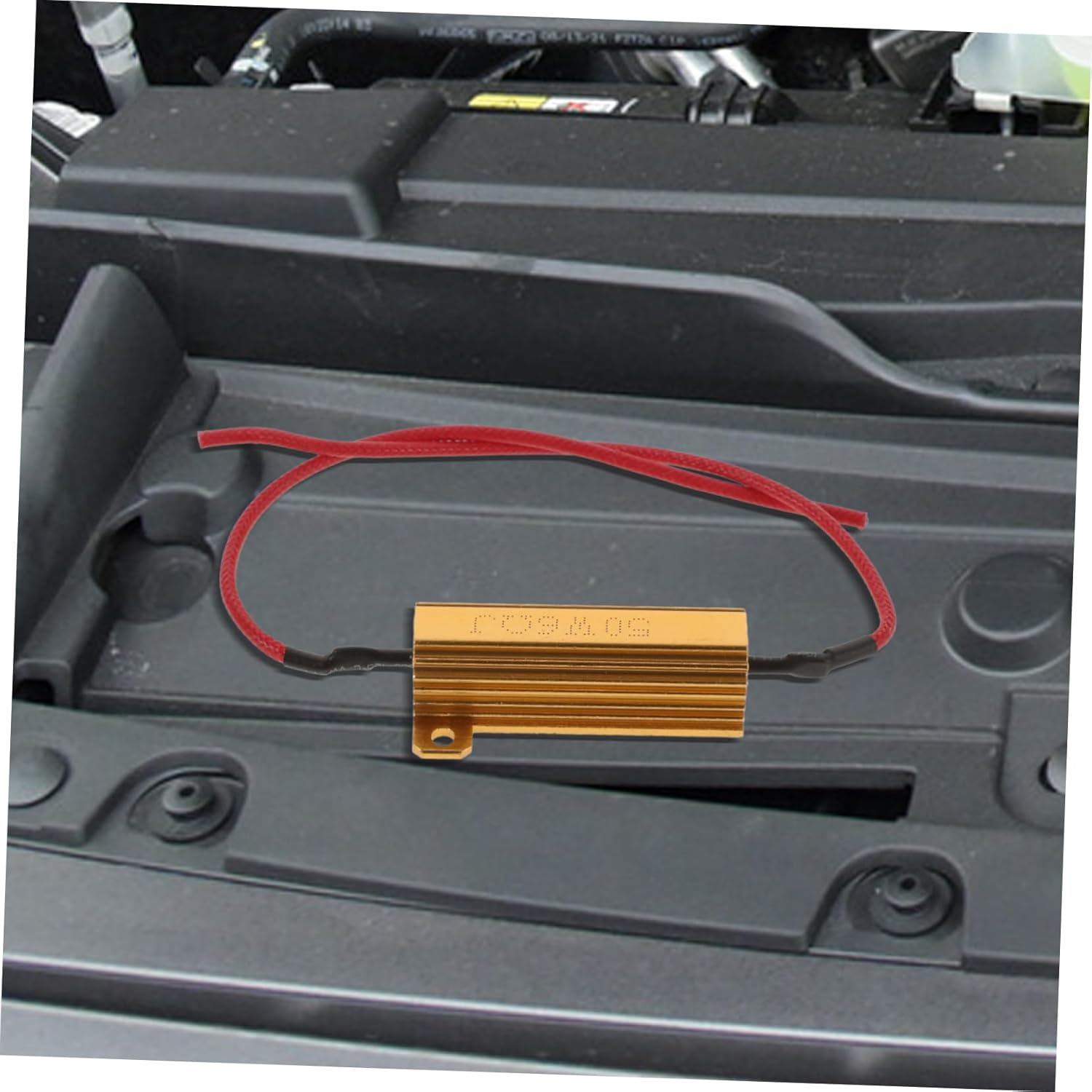 ULTECHNOVO Led Load Resistor 50W 6Rj Aluminum Case Car Light Resistors for Led Turn Signal and Brake Lights Compatible Automotive image number 2