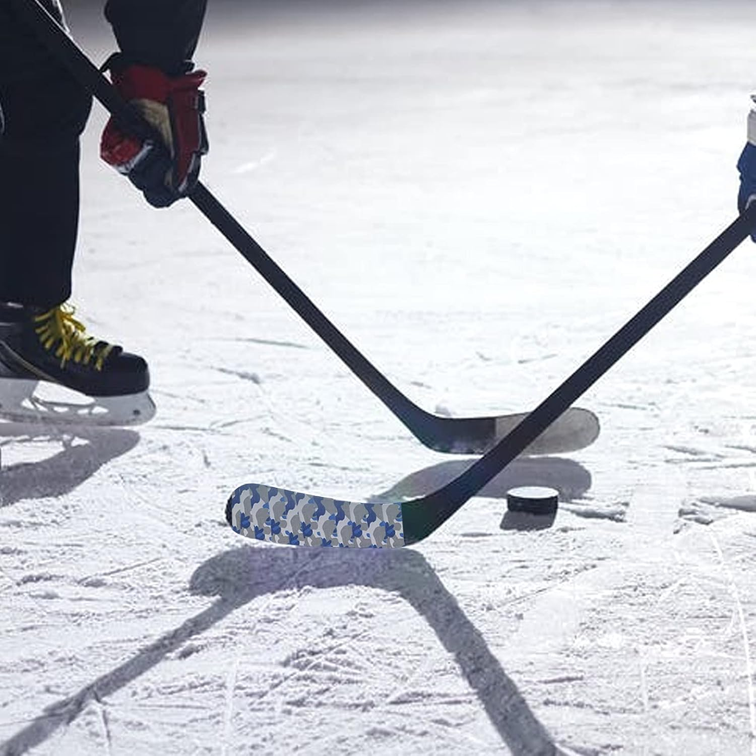 1Pieces Premium Grip Tape Hockey Tape Sticks Anti-Slip Waterproof Wrapper Easy to Stretch and Tear for Ice Hockey, Skiing&hellip; image number 4