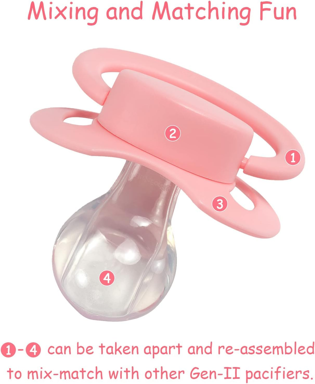 Littleforbig Pacifier Bigshield Gen-2 Pink image number 5