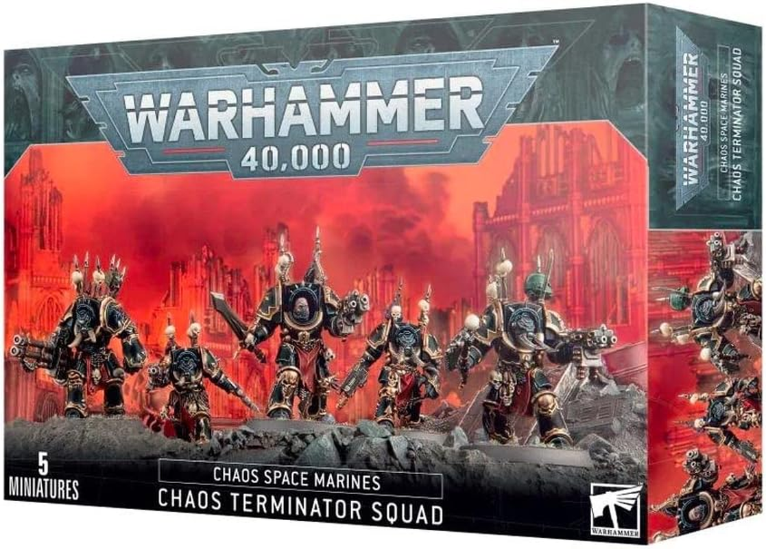 Warhammer 40K - Chaos Space Marines - Terminators (Boxed)