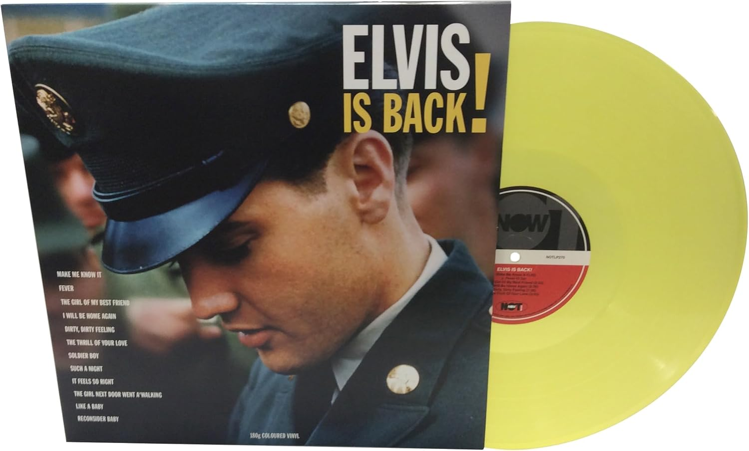 Elvis Is Back! (Yellow Vinyl) Elvis Presley
