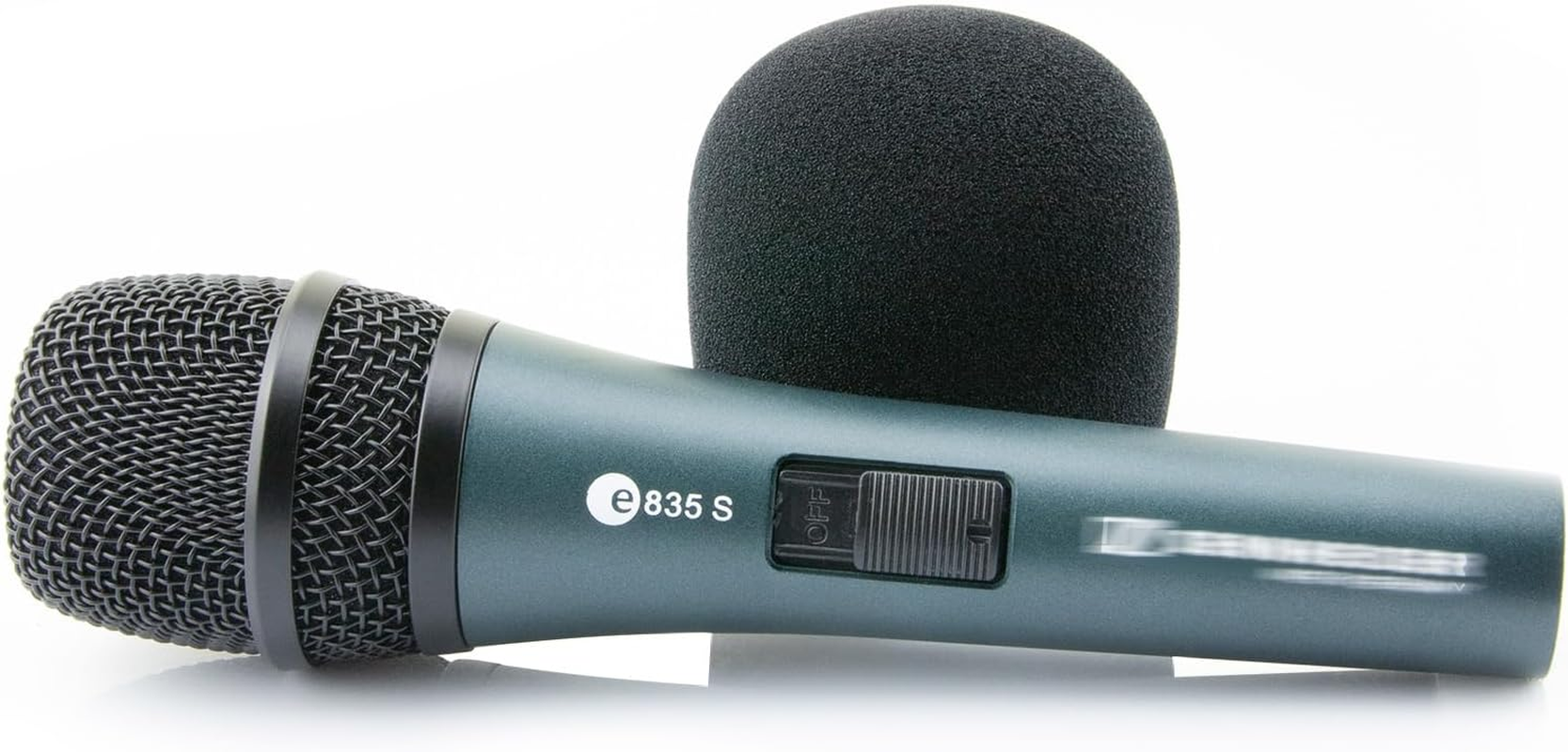 LEFXMOPHY for Sennheiser E835 Windscreen, Pop Filter for E965 E835S E 835 E935 E935 E945 E945 E 945 E845-S E845 E845 Microphone Replacement 3-Pack Mic Foam Cover Asseccories image number 2