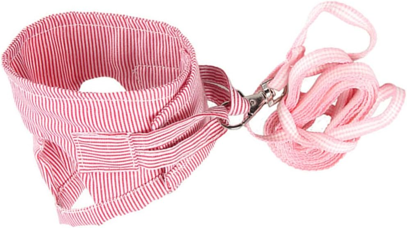 Minkissy 3Pcs Small Pet Chest Strap Leash for Hedgehog and Guinea Pig Pet Pulling Rope Harness S for Outdoor Walks and Indoor Playtime image number 5
