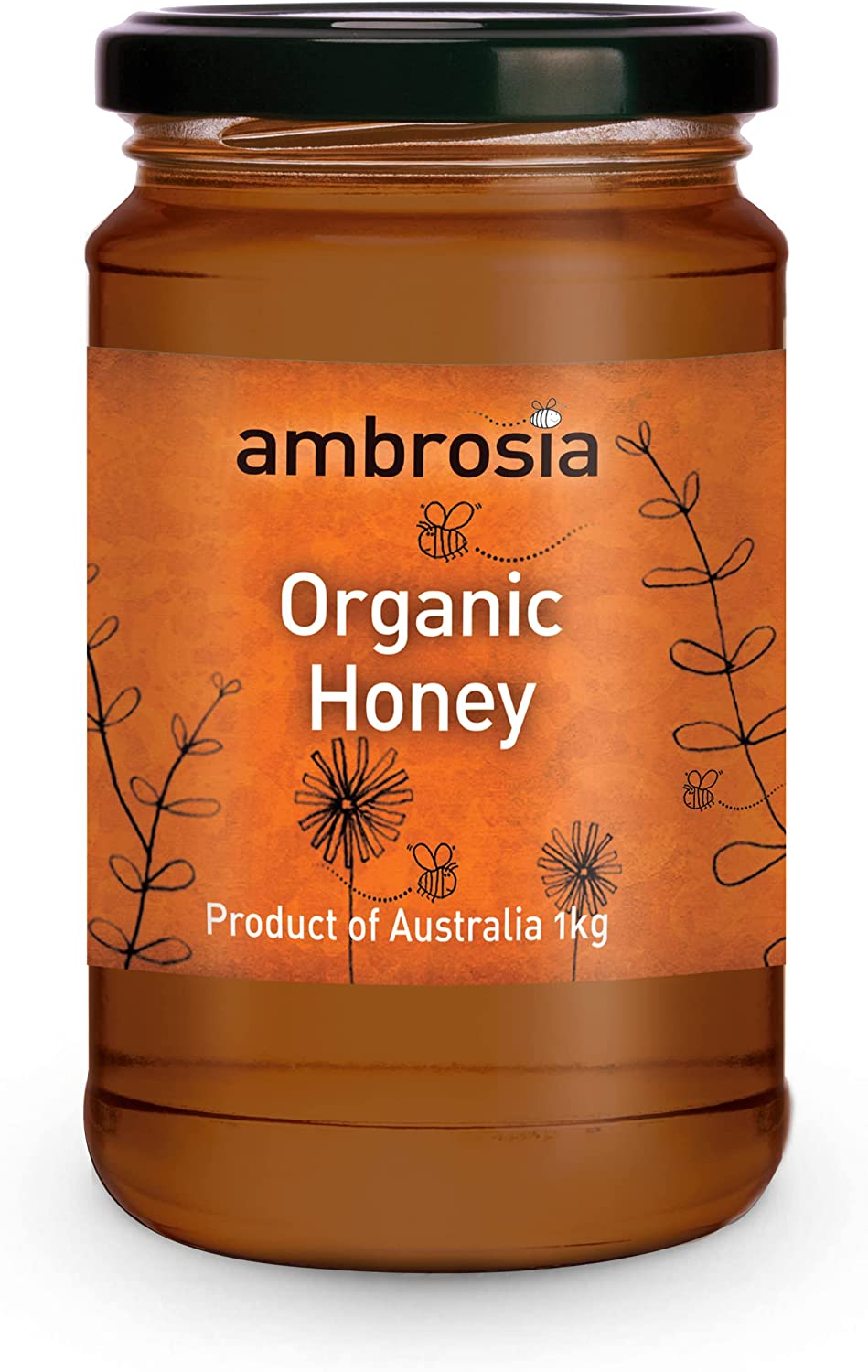 Ambrosia Raw Organic Honey 500 G, 500 G image number 6
